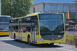 Mercedes Citaro 403 der STI steht am 27.07.2024 beim Bahnhof Interlaken Ost.