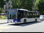 TL Lausanne - Mercedes Citaro  Nr.421  VD 273468 unterwegs auf der Linie 24 in der Stadt Lausanne am 2024.07.26