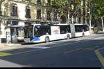 TL Lausanne - Mercedes Citaro  Nr.569  VD 113642 unterwegs auf der Linie 1 in der Stadt Lausanne am 2024.07.26