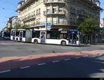 TL Lausanne - Mercedes Citaro  Nr.571  VD 294418 unterwegs auf der Linie 21 in der Stadt Lausanne am 2024.07.26