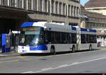 TL Lausanne - Hess Trolleybus Nr.802 unterwegs auf der Linie 21 in der Stadt Lausanne am 26.07.2024