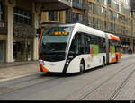 tpg - VanHool Trolleybus Nr.1636 unterwegs in der Stadt Genf am 2024.11.03