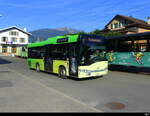 tpc - Solaris Urbino  Nr.684  VD  464964 bei der wegfahrt von Bahnhof Bex am 2024.08.11