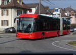 VB Biel - Hess Trolleybus Nr.95 unterwegs in Biel-Mett am 04.03.2023