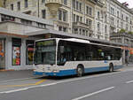 Mercedes Citaro 724 , auf der Linie 21, fährt am 04.05.2010 durch die Hirschmattstrasse.