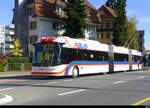 VBL - Hess Trolleybus Nr.416 unterwegs auf der Linie 1 in Kriens am 2024.10.21