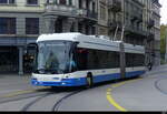 VBZ - Hess Trolleybus Nr.200 unterwegs auf der Linie 33 in der Stadt Zürich am 2024.10.27