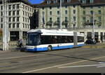 VBZ - Hess Trolleybus Nr.209 unterwegs auf der Linie 46 in der Stadt Zürich am 2024.10.27