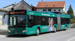 Citaro 153 in Gossau, Ernst-Brugger-Platz am 02.08.2022.