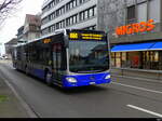 VZO - Mercedes Citaro Nr.119 unterwegs in Rapperswil am 2024.12.27