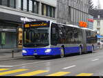 VZO - Mercedes Citaro Nr.148 unterwegs in Rapperswil am 2024.12.27