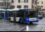 VMCV - Scania Citywide Nr.501  VD 1607 unterwegs auf der Linie 202 in Vevey am 2024.12.14