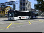 Regionalbus Lenzburg - Mercedes Citaro  Nr.444 bei den Bushaltestellen beim Bhf. Lenzburg am 2024.08.16