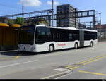 Regionalbus Lenzburg - Mercedes Citaro  Nr.464 bei den Bushaltestellen beim Bhf.