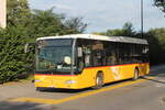 Postauto/Regie Yverdon-les-Bains VD 1258/PAG-ID 4488 (Mercedes Citaro Facelift O530LE) am 27.7.2024 beim Bhf.