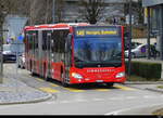 Zimmerberg Bus - Mercedes Citaro  Nr.608 ZH 919441 unterwegs auf der Linie 145 in Horgen am 2024.12.21