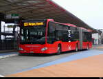 Zimmerberg Bus - Mercedes Citaro  Nr.603 im Bustreminal in Horgen am 2024.12.27