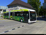 BBA - Mercedes eCitaro Nr.176  AG 374176 unterwegs auf der Linie 1 in Aarau am 2024.08.16