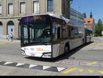 BBA - Solaris Urbino  Nr.39 AG 19939 unterwegs auf der Linie 4 in der Stadt Aarau am 2024.08.16