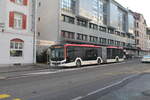 RVBW Nr. 175, ex Zimmerbergbus/AHW Nr. 611 (MAN New Lion's City C18) am 27.11.2024 in Baden, Trafo