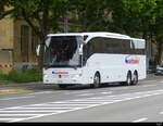 Settelen Reisen unterwegs mit einem Mercedes Topurismo in der Stadt Basel am 2024.06.09