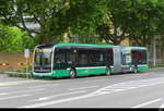 BVB - Mercedes e Citaro  Nr.7105  BS  99105 unterwegs auf der Linie 36 in Basel am 2024.06.09