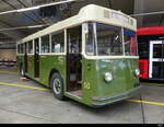 Bern Mobil - Oldtimer Saurer  Nr.50  Ausgestellt im Bern Mobil Depot beim Europaplatz anlässlich der 100 Jahr Feier von Bern Mobil am 2024.09.14