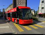 VB Biel - Hess Trolleybus Nr.96 unterwegs auf der Linie 3 in Biel am 2024.08.23