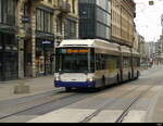 tpg - Hess Trolleybus Nr.786 unterwegs auf der Linie 10 in der Stadt Genf am 2024.11.03