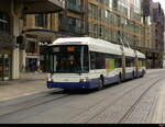 tpg - Hess Trolleybus Nr.789 unterwegs auf der Linie 10 in der Stadt Genf am 2024.11.03