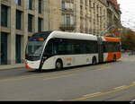 tpg - VanHool Trolleybus Nr.1632 unterwegs auf der Linie 3 in der Stadt Genf am 2024.11.03