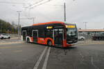 TPG/Globe Limo SA Nr. 2135 (Mercedes eCitaro) am 11.11.2024 in Genève, Aéroport