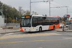 TPG/Globe Limo SA Nr. 2083 (Mercedes Citaro C2 O530 Hybrid) am 11.11.2024 in Genève, Aéroport