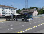 TL Lausanne - Mercedes Citaro  Nr.594 unterwegs auf der Linie 46 in der Stadt Lausanne am 26.07.2024