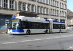 TL Lausanne - Hess Trolleybus Nr.808 unterwegs auf der Linie 1 in der Stadt Lausanne am 26.07.2024