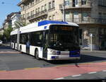 TL Lausanne - Hess Trolleybus Nr.831 unterwegs auf der Linie 8 in der Stadt Lausanne am 26.07.2024