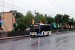 tl Nr. 325 (Mercedes Citaro C2 O530K) am 2.6.2024 in Lausanne, Chauderon