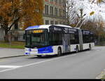 tl - Hess Trolleybus Nr.849 unterwegs auf der Linie 2 in Lausanne am 2024.11.30