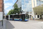 tpl Nr. 446 (Mercedes Citaro C2 O530G) am 16.6.2024 in Lugano, Centro