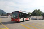 ARL Nr. 23 (Mercedes Citaro C2 O530 Hybrid) am 4.8.2024 beim Bhf. Lugano