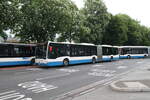 vbl Nr. 192 (Mercedes Citaro C2 O530G) am 16.5.2024 beim Bahnhof