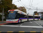 VBL - Hess Trolleybus Nr.239 unterwegs auf der Linie 2 in Luzern am 2024.10.21