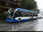 VMCV - VanHool Trolleybus Nr.805 unterwegs auf der Linie 201 in Montreux am 2024.12.14