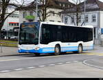 Wil Mobil - Mercedes Citaro Nr.235  SG  348890 unterwegs auf der Linie 722 bei der Zufahrt zu den Bushaltestellen vor dem Bhf.