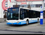 Wil Mobil - Mercedes Citaro Nr.260 SG 309363 unterwegs auf der Linie 732 in den Bushaltestellen vor dem Bhf.