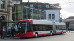 Stadtbus Nr. 134 am 18.12.2024 beim Bahnhofplatz, Richtung Technorama.