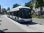 VBZ - Hess Trolleybus Nr.200 unterwegs auf der Linie 72 beim Milchbuck am 2024.07.14