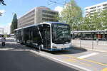 VBZ Nr. 490 (MAN New Lion's City 18E) am 19.5.2024 beim Bhf. Altstetten