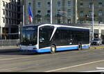 VBZ - MAN Lion`s City E  Nr.650  ZH  965650 auf Dienstfahrt in der Stadt Zürich am 2024.10.27