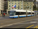 VBZ - Hess Trolleybus Nr.94 unterwegs auf der Linie 31 in der Stadt Zürich am 2024.11.24